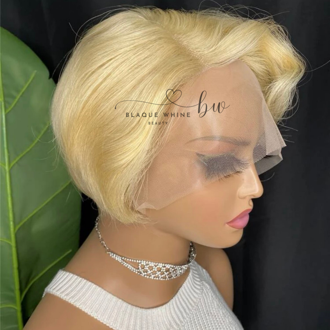Full Frontal Short Pixie Wigs