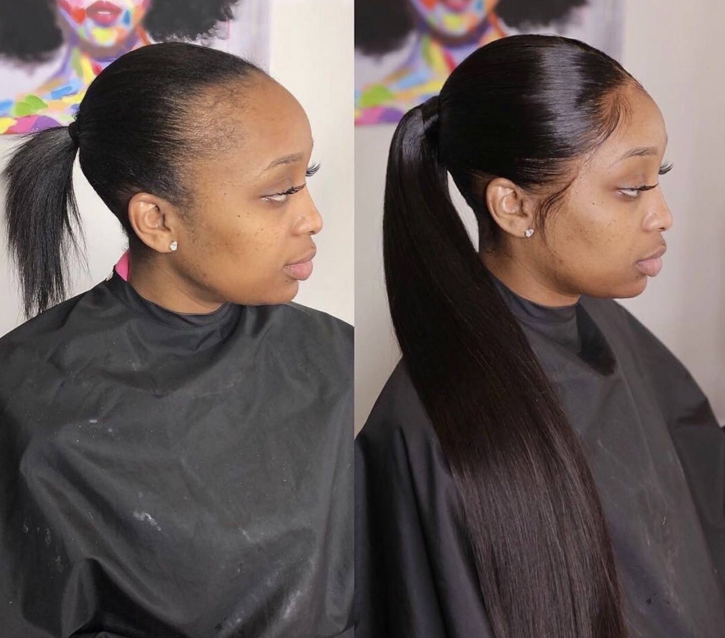 Straight Full Frontal Closure